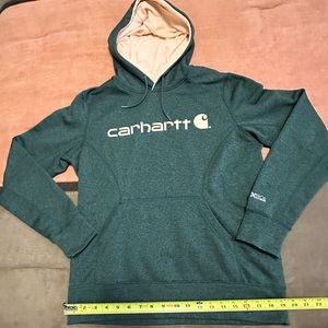 Women’s Carhart hoodie. Great condition bottom measurement included in pictures.
